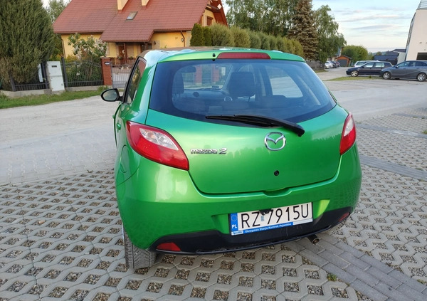 Mazda 2 cena 13900 przebieg: 104618, rok produkcji 2009 z Rzeszów małe 137